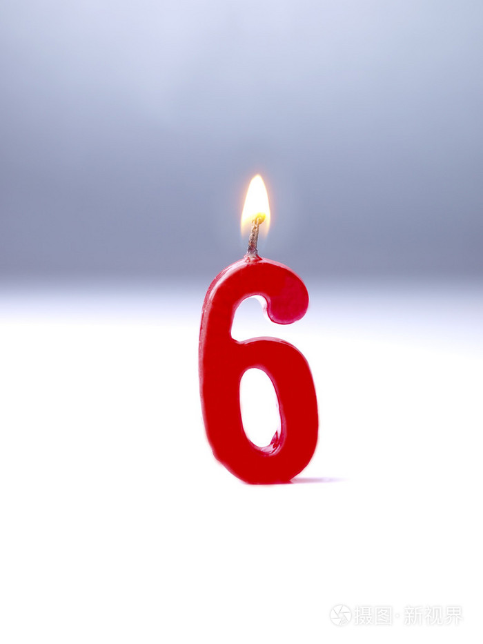 显示nr的生日蜡烛6