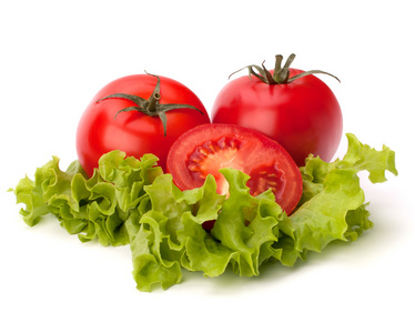 番茄 黄瓜蔬菜和生菜沙拉