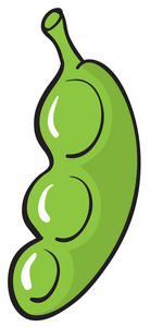 图形蔬菜绿颜色无缝图案背景草图矢量图豆荚绿豌豆生长豆类 (红扁豆