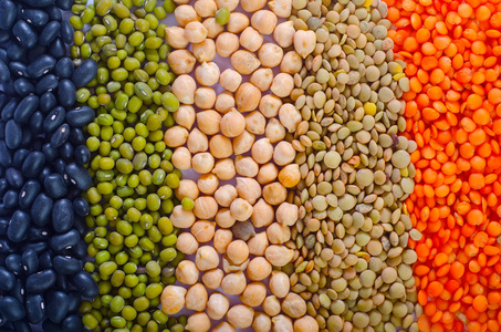 白色的利马豆图片