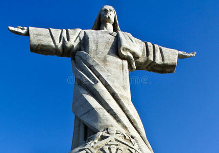 基督救世主雕像图片