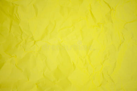 黄色皱褶纸