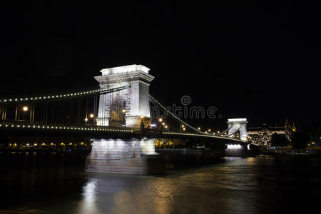 布达佩斯市多瑙河链桥