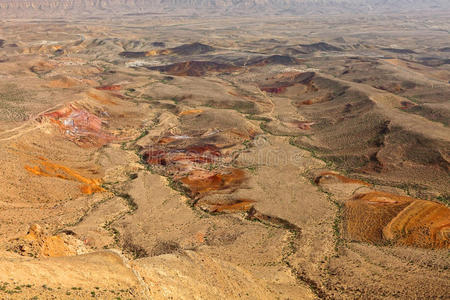 彩色砂岩沙漠