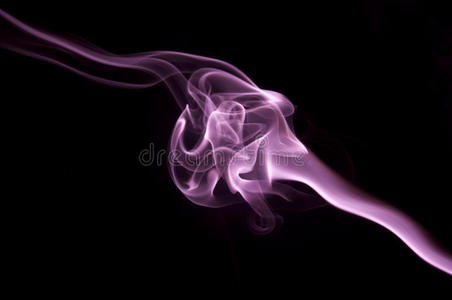 抽象的紫色烟雾