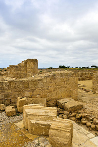 塞浦路斯帕福斯罗马遗址。