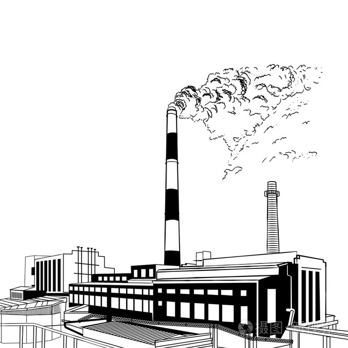 工厂插画-正版商用图片1afunf-摄图新视界