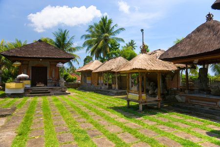 因杜庙在乌布，巴厘岛，印度尼西亚