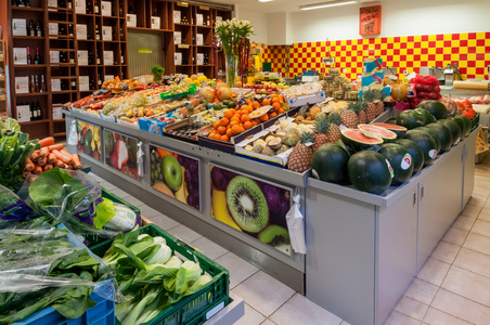 水果和蔬菜店图片