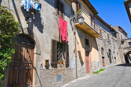 小巷。montefiascone。拉齐奥。意大利
