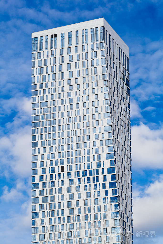 现代高层的新建筑.