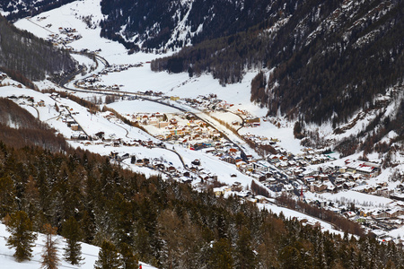 高山滑雪度假村 solden 奥地利