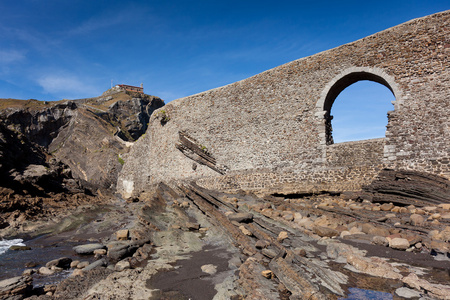 san juan de gaztelugatxe 岛，bizkaia，巴斯克人国家西班牙