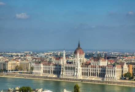 匈牙利国会大厦在布达佩斯图片