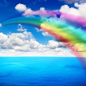 海与彩虹