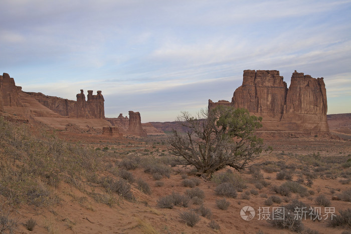 拱门国家公园犹他州风景