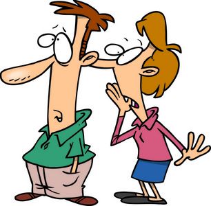 悄悄话卡通图片-悄悄话卡通素材-悄悄话卡通插画-摄图新视界