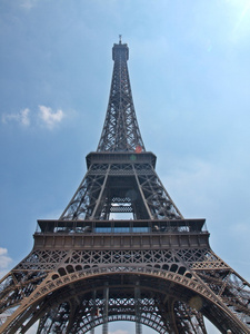 欧洲城市巴黎城市埃菲尔铁塔