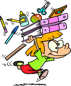 卡通渴望学生照片