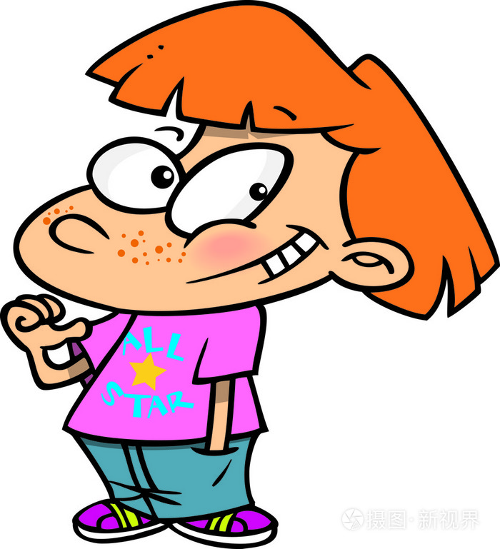 卡通全明星女孩