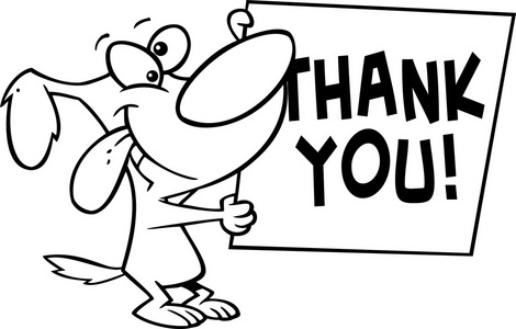 卡通狗谢谢你标志孩子吹鼻子. 可爱的男孩用纸巾擦鼻涕.