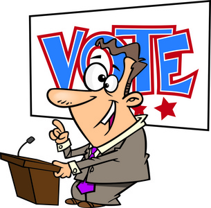 cartoon manliga politiker卡通男政客照片