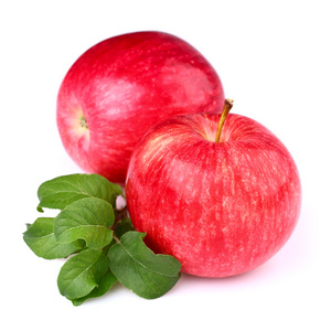 红苹果用叶子