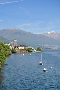 brissago，瑞士提契诺州，马焦雷湖