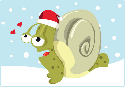 圣诞蜗牛