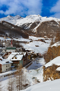 高山滑雪度假村 solden 奥地利