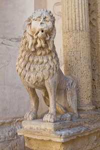 Church of Carmine. Nard. Puglia. Italy.