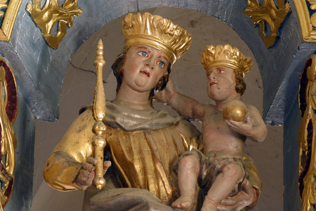 圣母玛利亚与耶稣宝宝