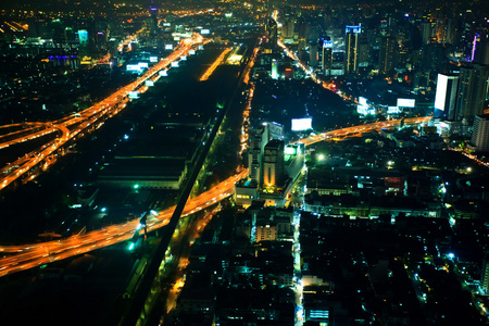 曼谷城市夜景