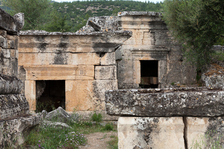 赫拉波利斯古代城市的废墟