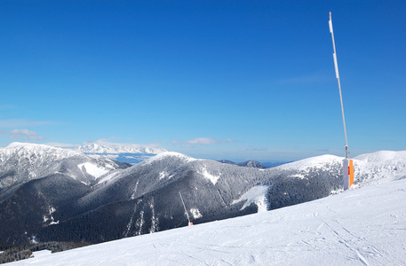 在亚斯纳滑雪度假村 低上塔特拉山 斯洛伐克 chopok 免费乘车区