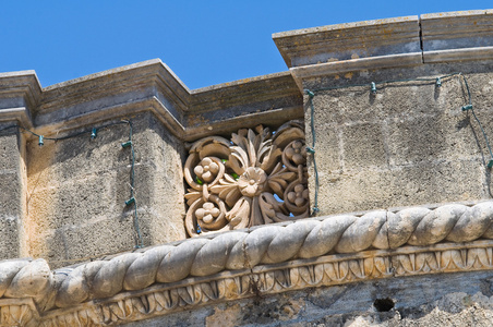 Acquaviva castle. Nard. Puglia. Italy.