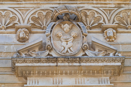 Acquaviva castle. Nard. Puglia. Italy.