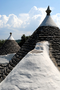 普利亚大区，trullo，典型的屋顶