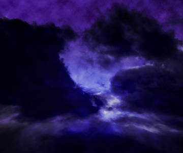 夜晚的天空云舞台背景图片