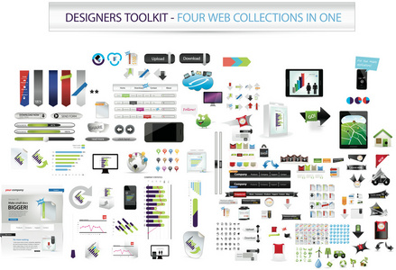 设计师工具包四个 web 中其中一个的集合