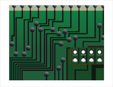 板 电容 芯片 电路 组件 计算机 连接 数字 二极管 电气 电力 电子 工程 设备 绿色 宏 