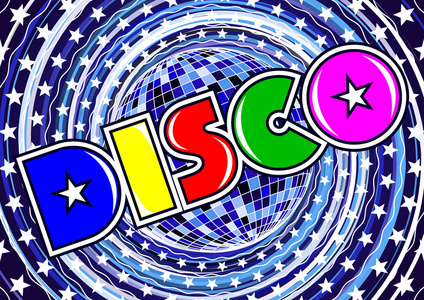 复古disco图片