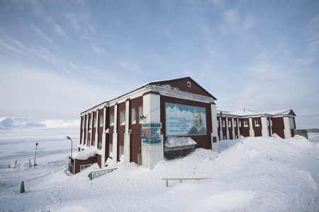barentsburg在北极地区的俄罗斯城市