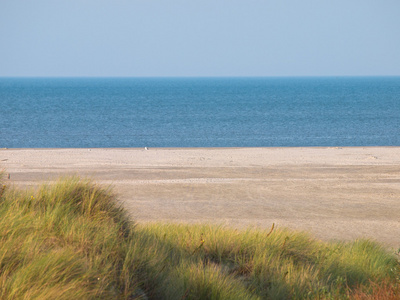 海滩沙丘海景