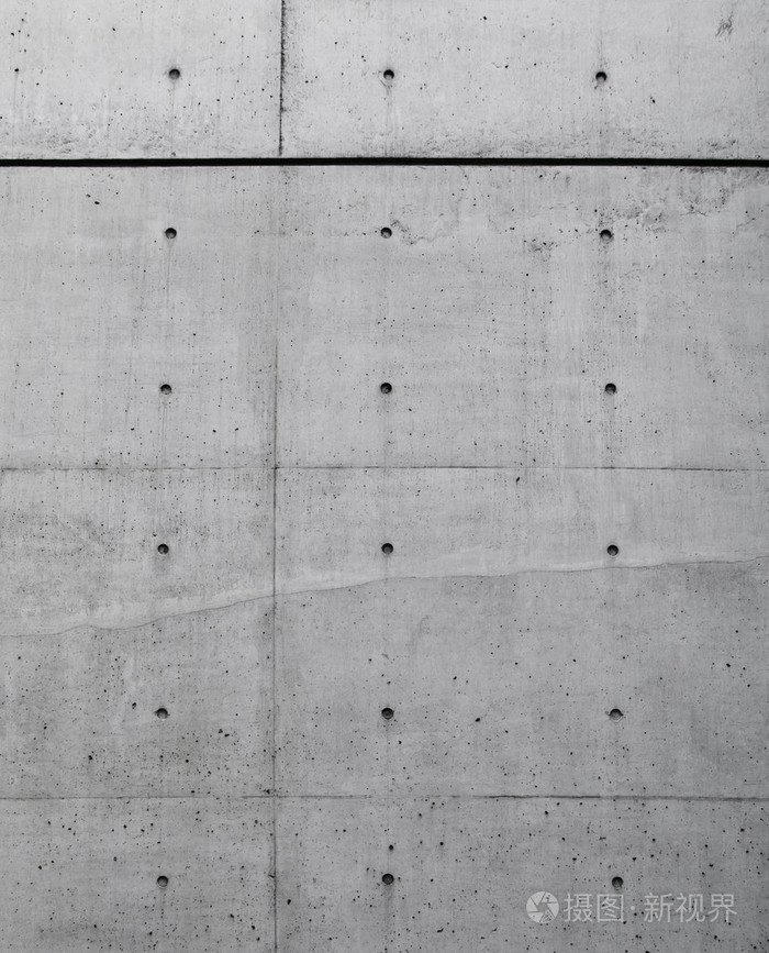 裸露的混凝土墙体