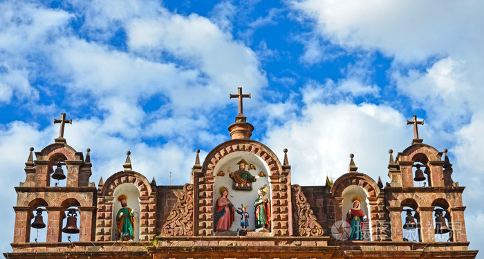 圣家族大教堂。库斯科秘鲁