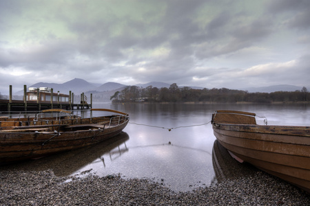 清晨 derwentwater