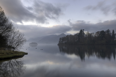 清晨 derwentwater