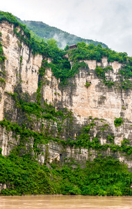 在长江上乘船旅行图片