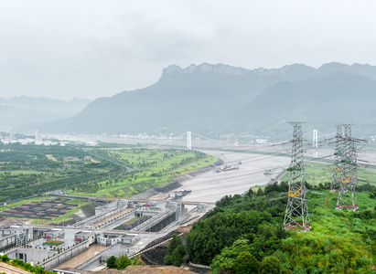 中国长江三峡大坝的看法图片